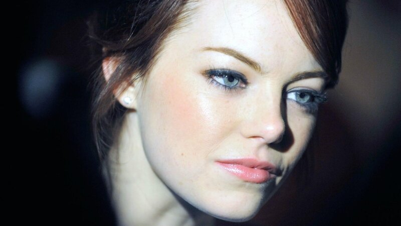 Emma Stone close-up portrait