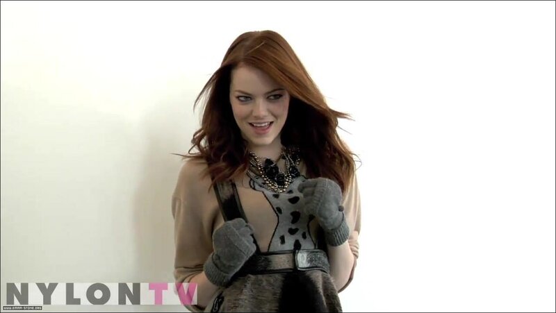 Emma Stone in a fashion shoot
