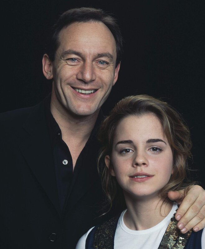 Emma Watson and a man in a photo