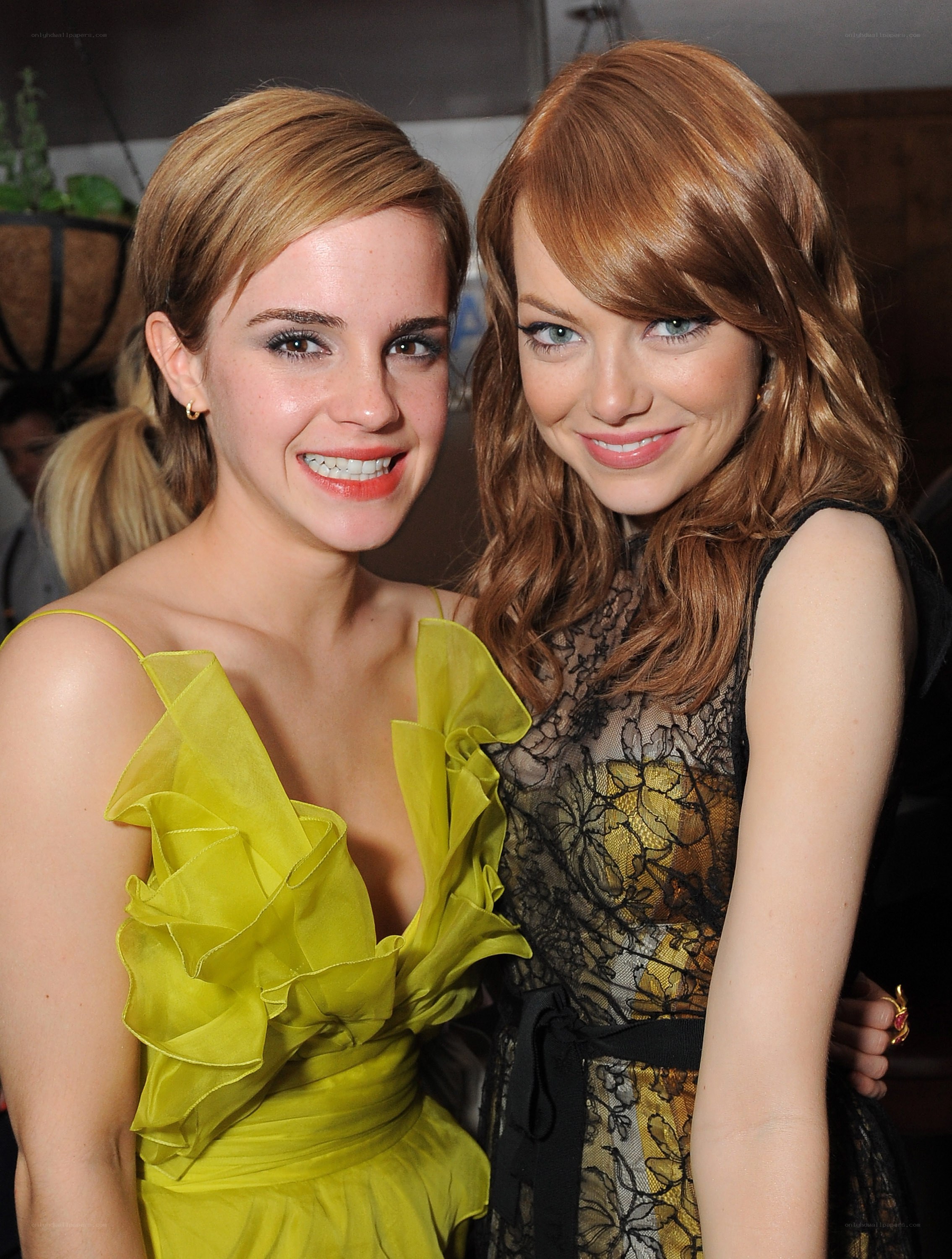 Emma Watson and Emma Stone together