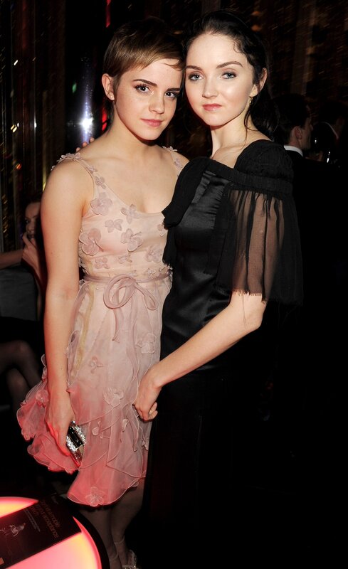 Emma Watson and Lily Collins at event