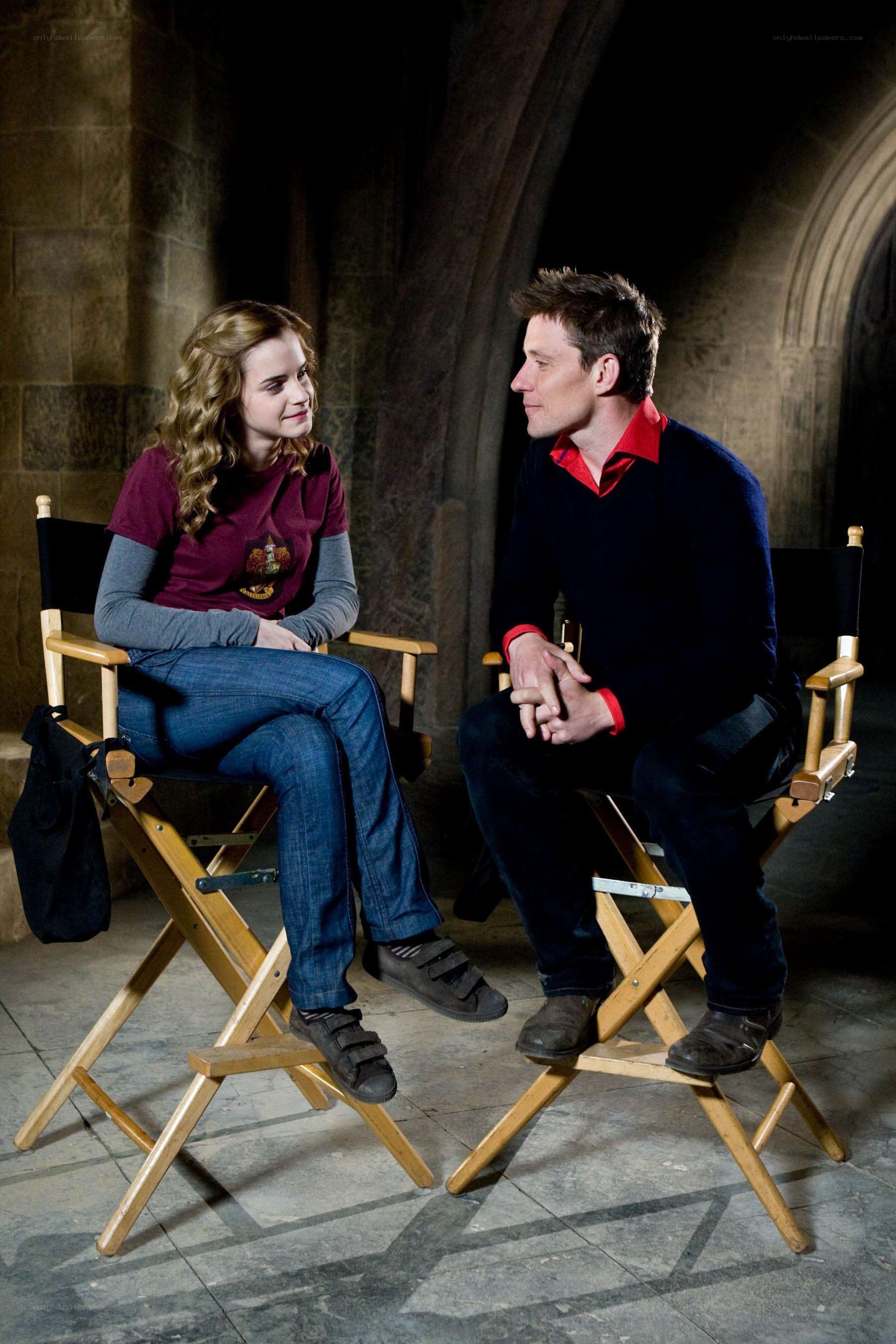 Emma Watson and Matthew Lewis interview