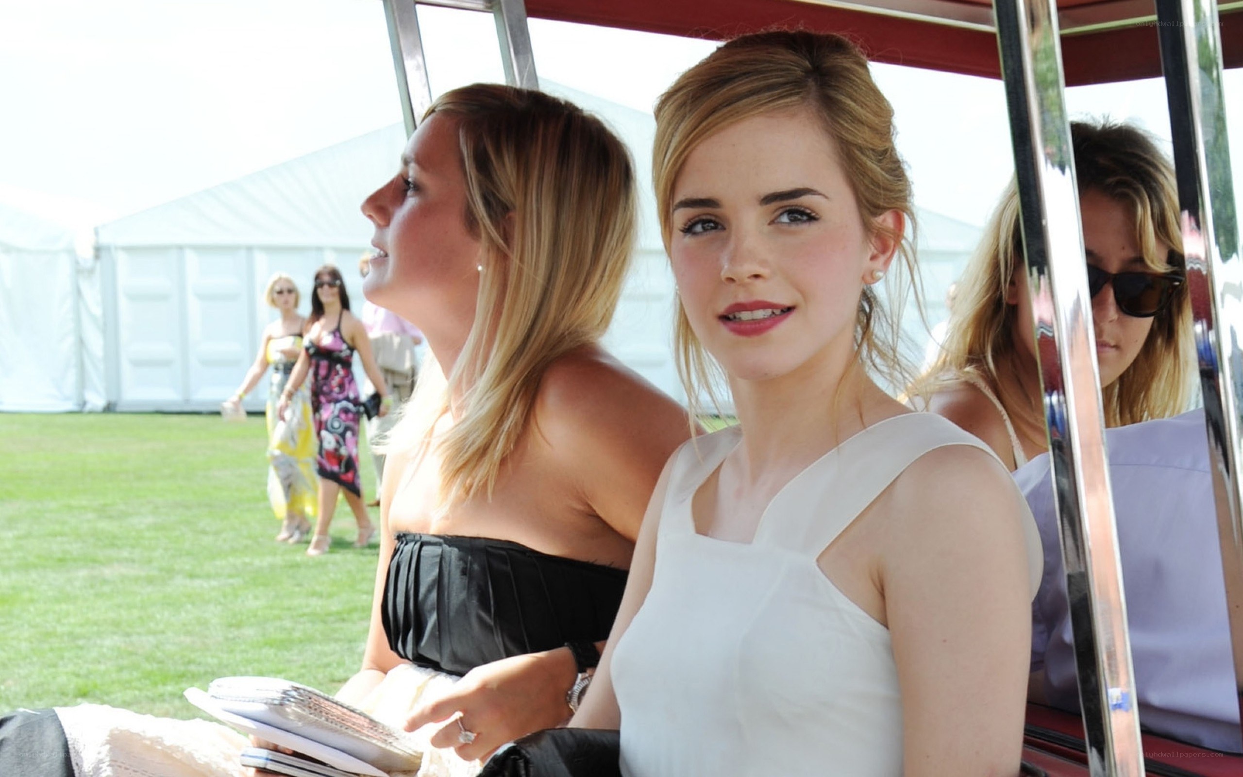 Emma Watson at a daytime event