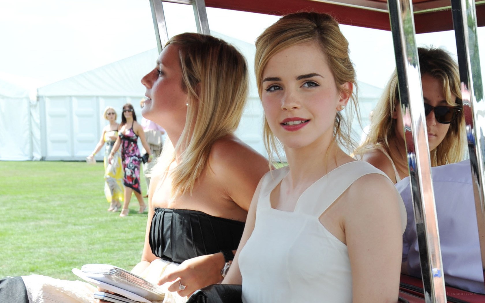Emma Watson at a daytime event