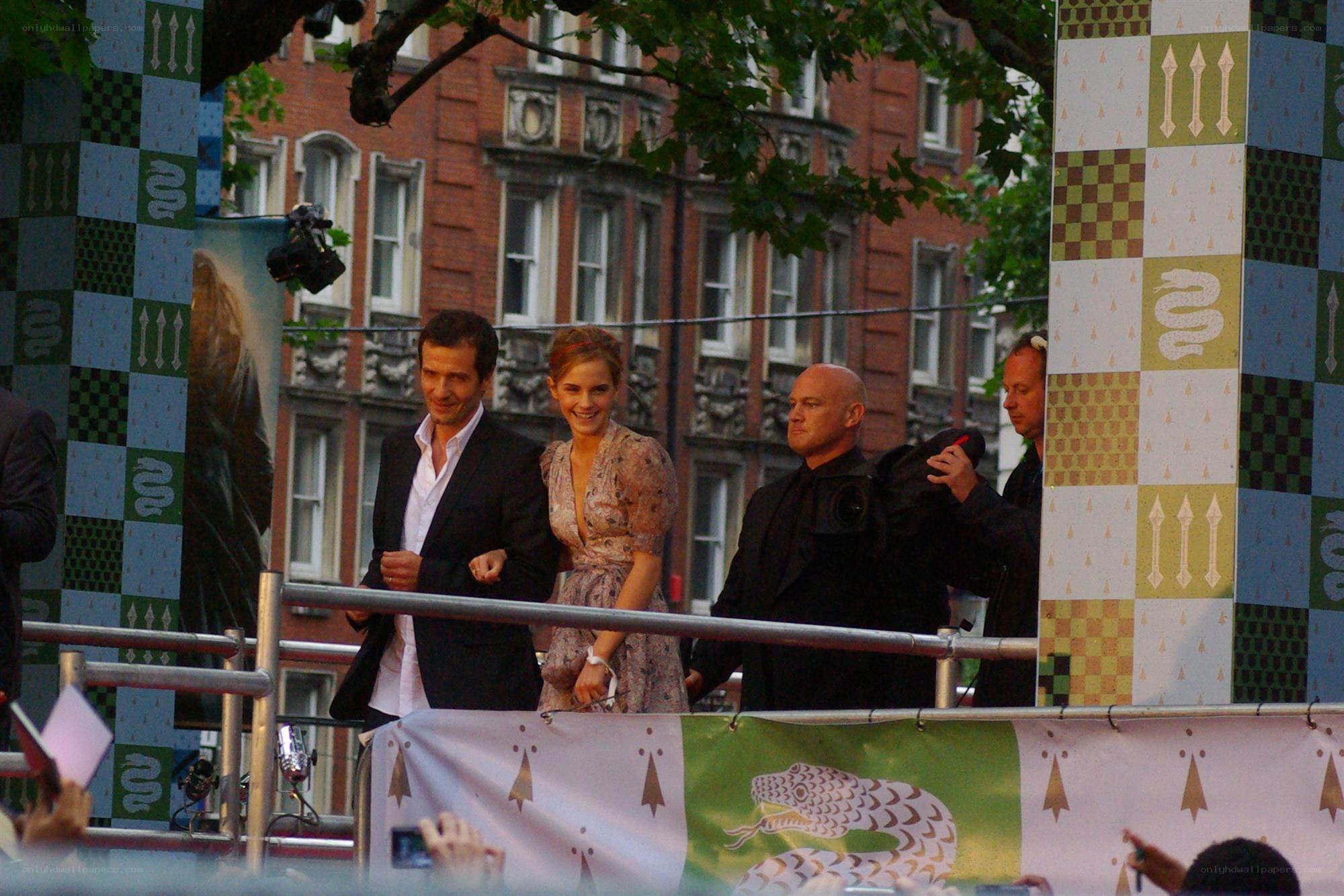 Emma Watson at a Harry Potter event