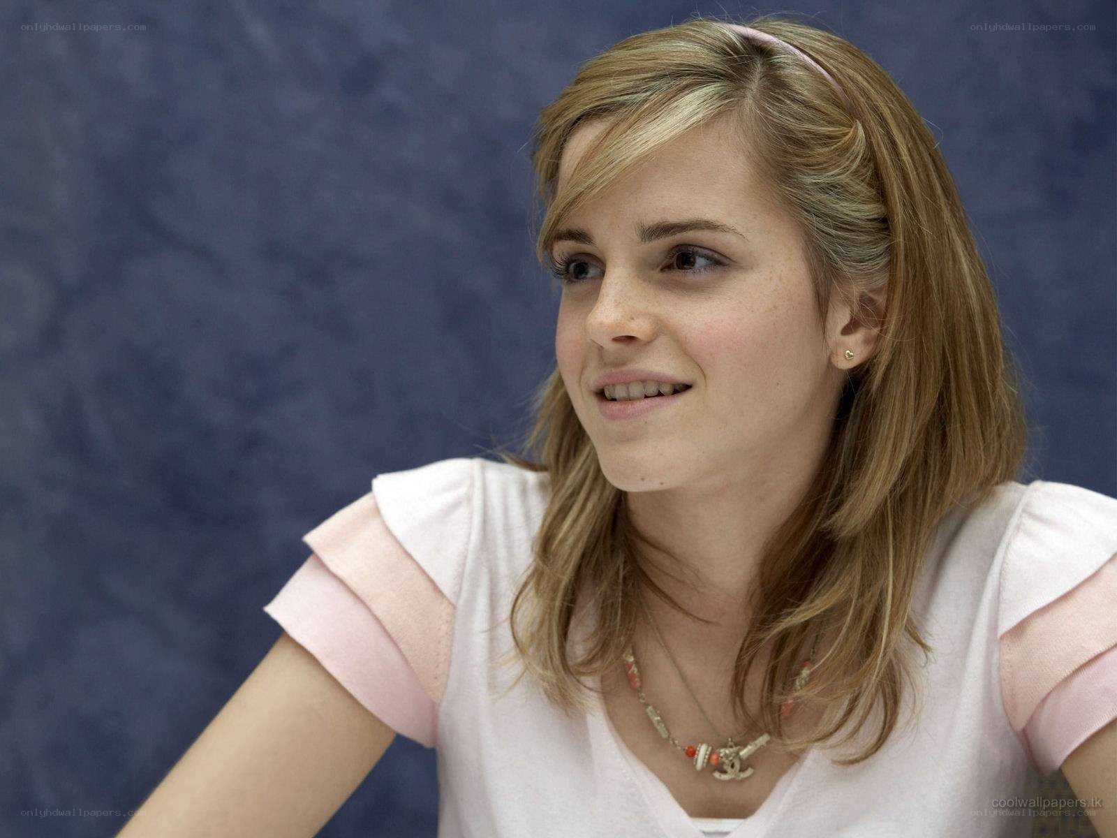 Emma Watson at a press event