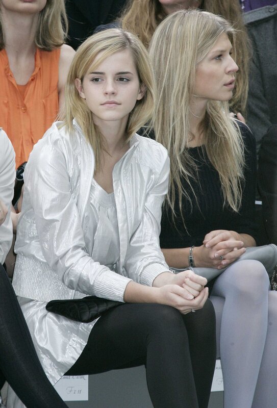Emma Watson at fashion show