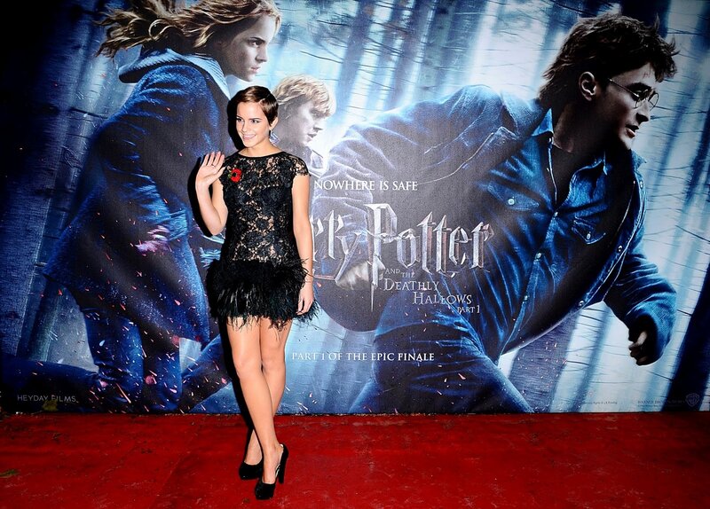 Emma Watson at Harry Potter premiere