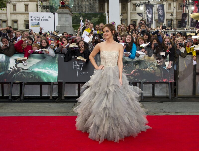 Emma Watson at Harry Potter premiere