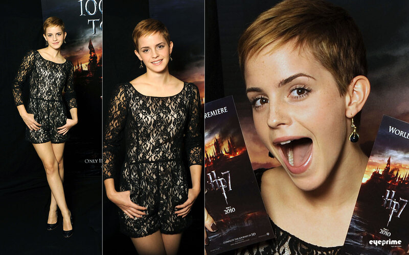 Emma Watson at Harry Potter premiere