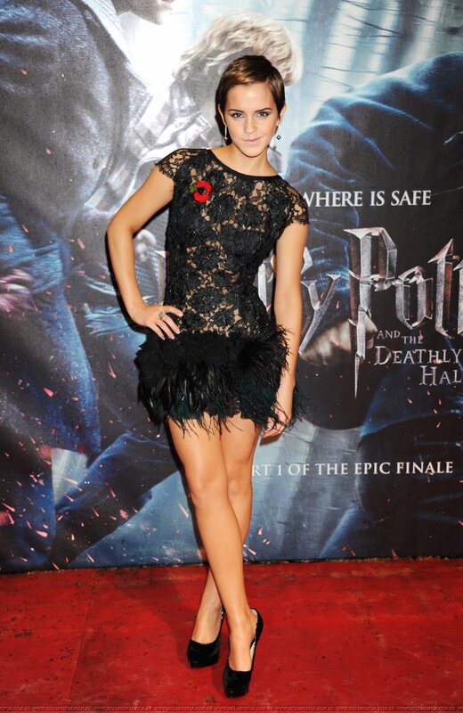 Emma Watson at Harry Potter premiere