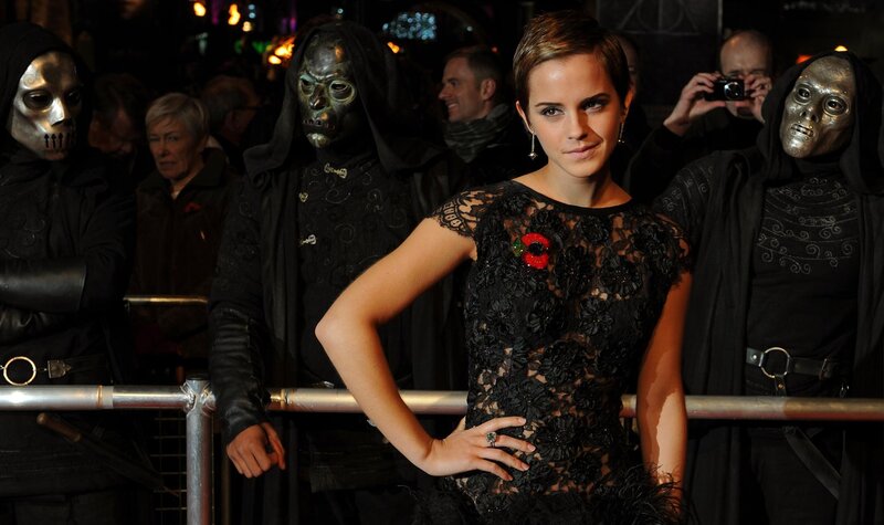 Emma Watson at Harry Potter premiere