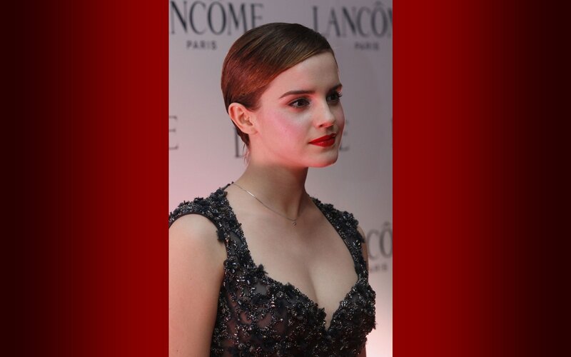 Emma Watson at Lancôme event