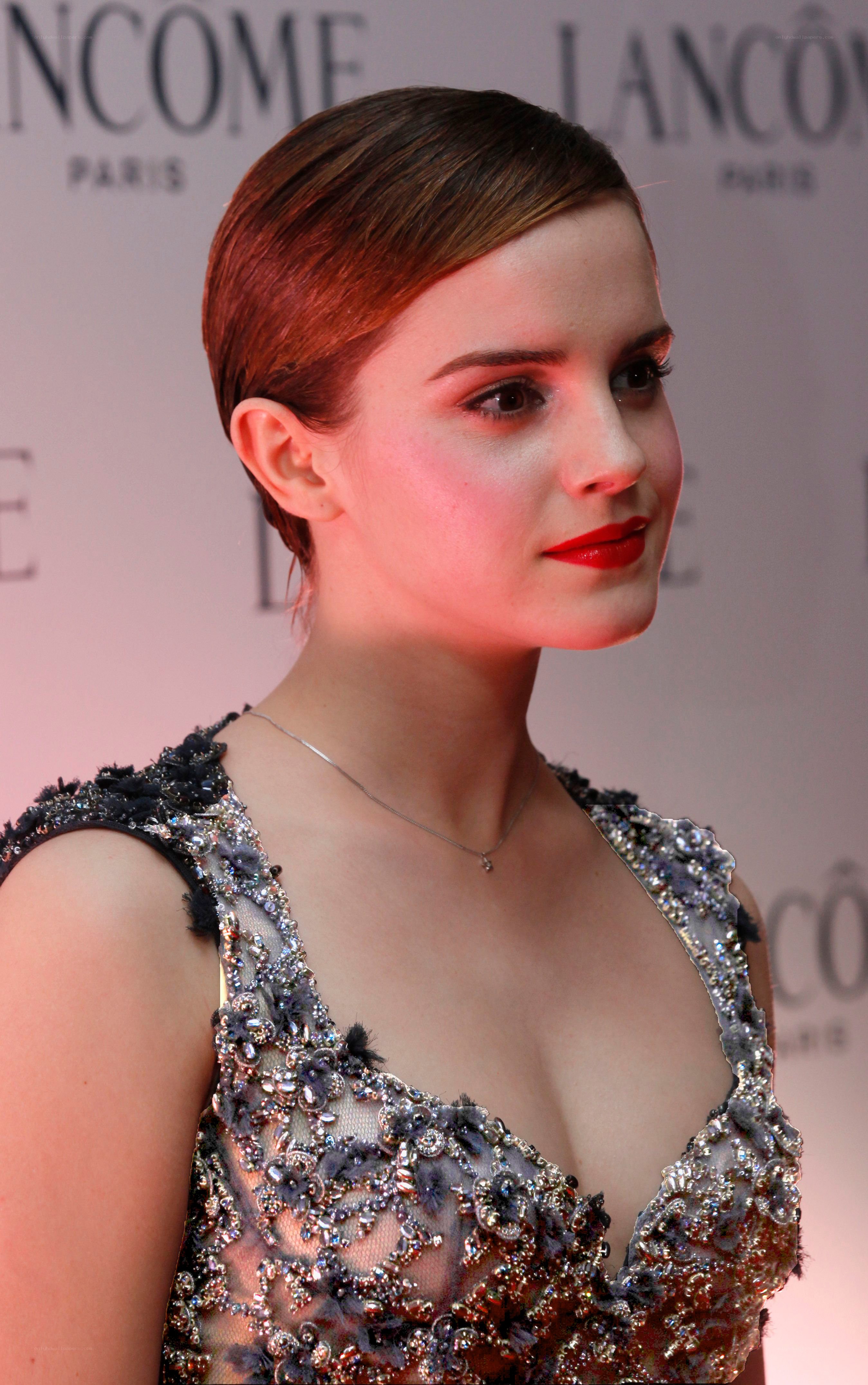 Emma Watson at Lancôme event
