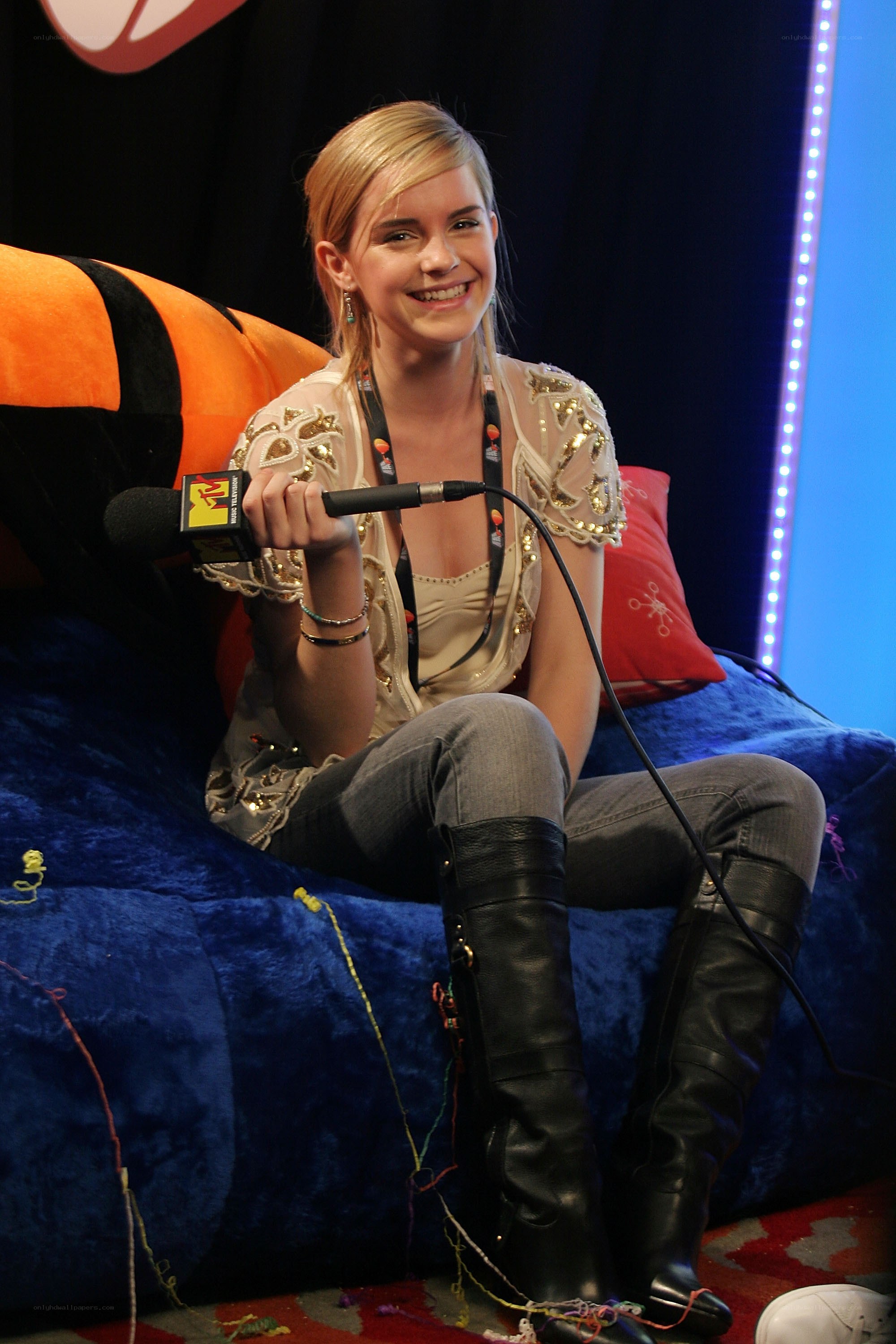 Emma Watson at MTV event