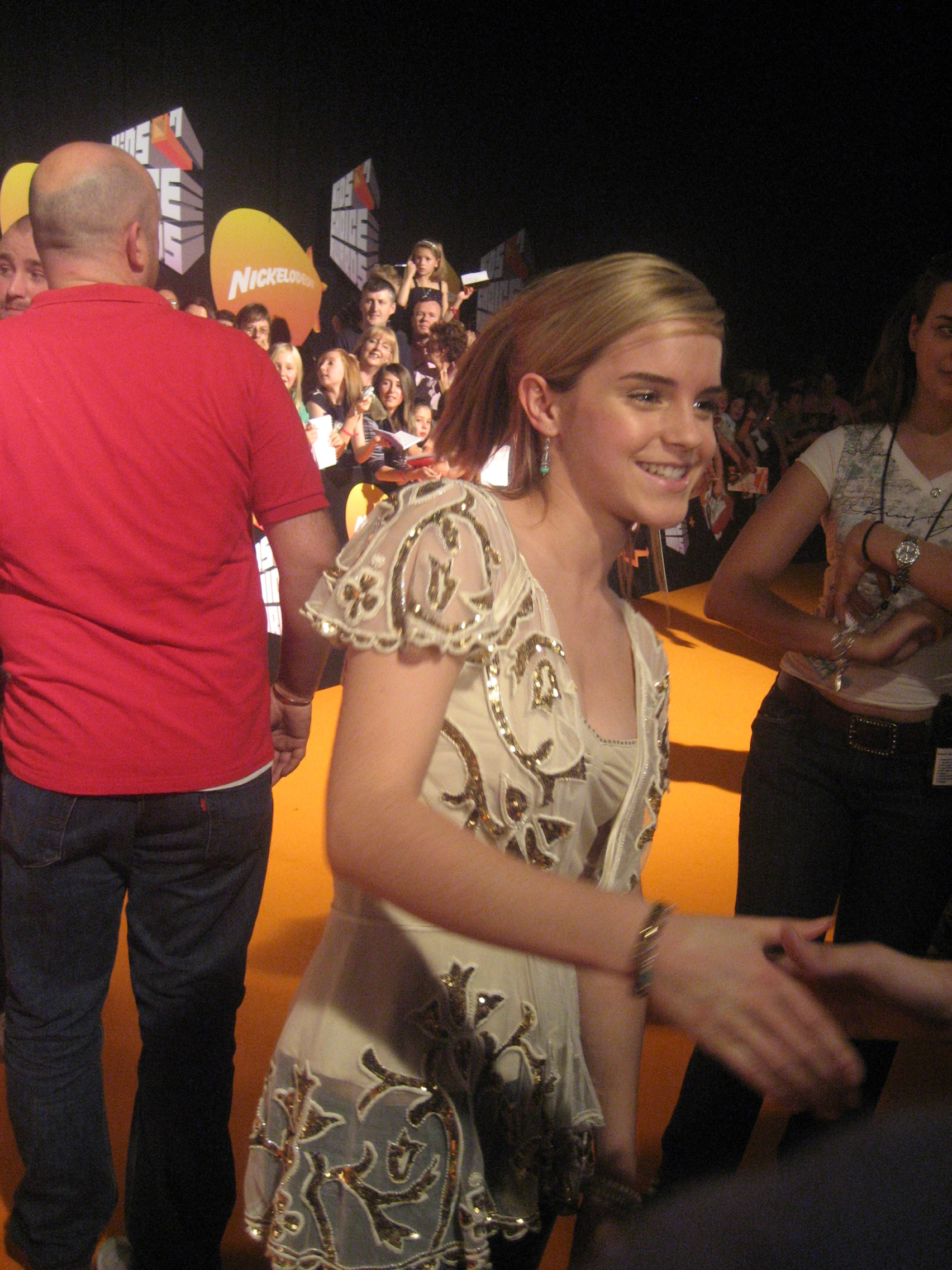 Emma Watson at Nickelodeon event