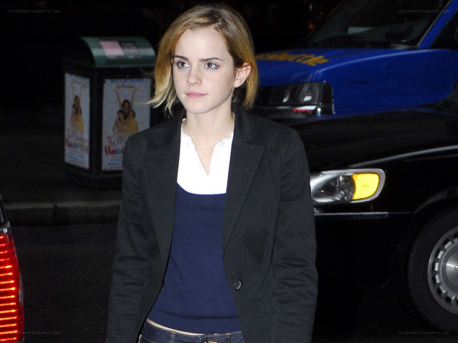 Emma Watson at night event