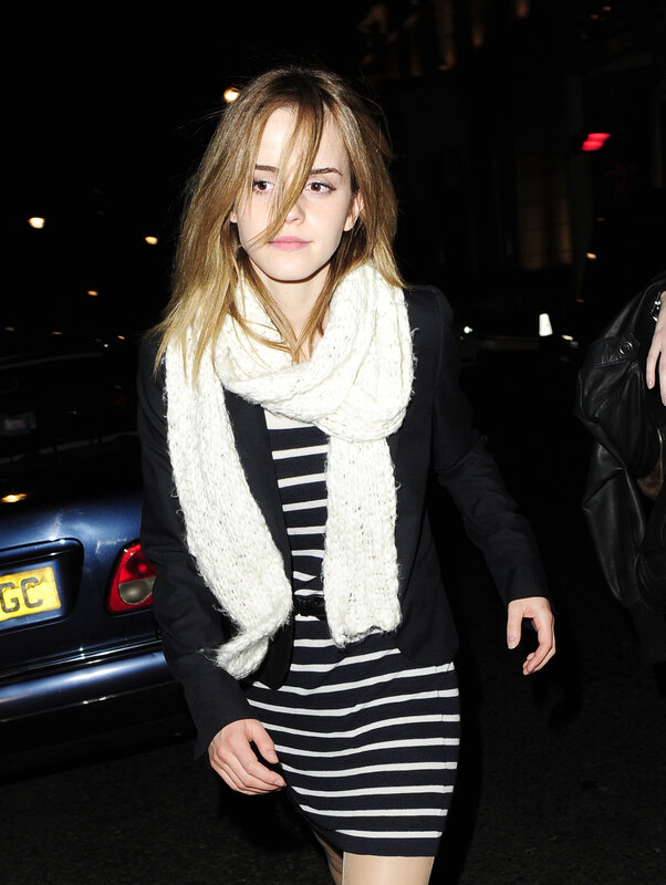 Emma Watson at night