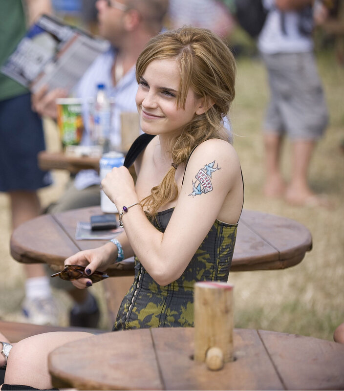 Emma Watson at outdoor event