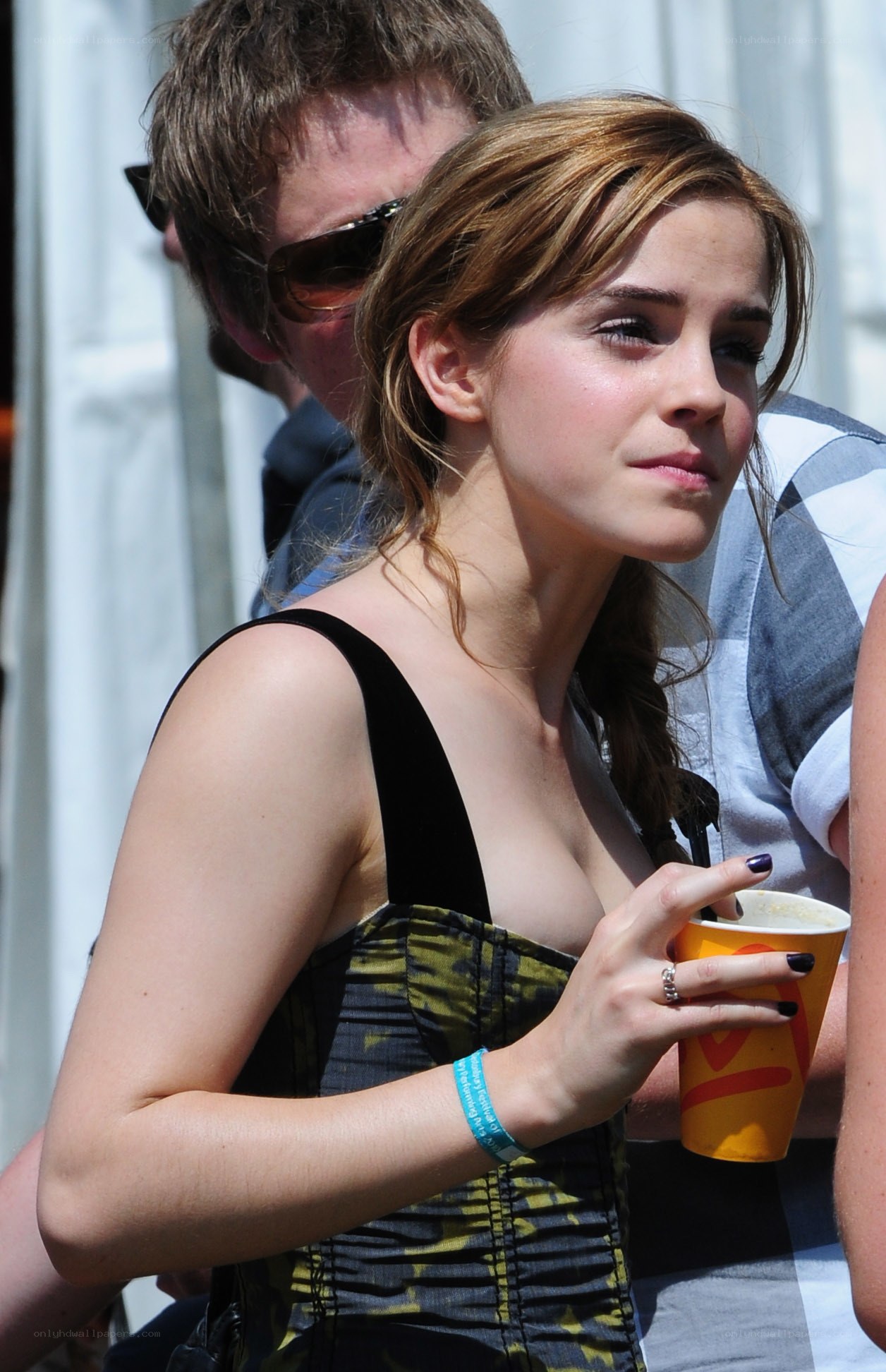 Emma Watson at outdoor event