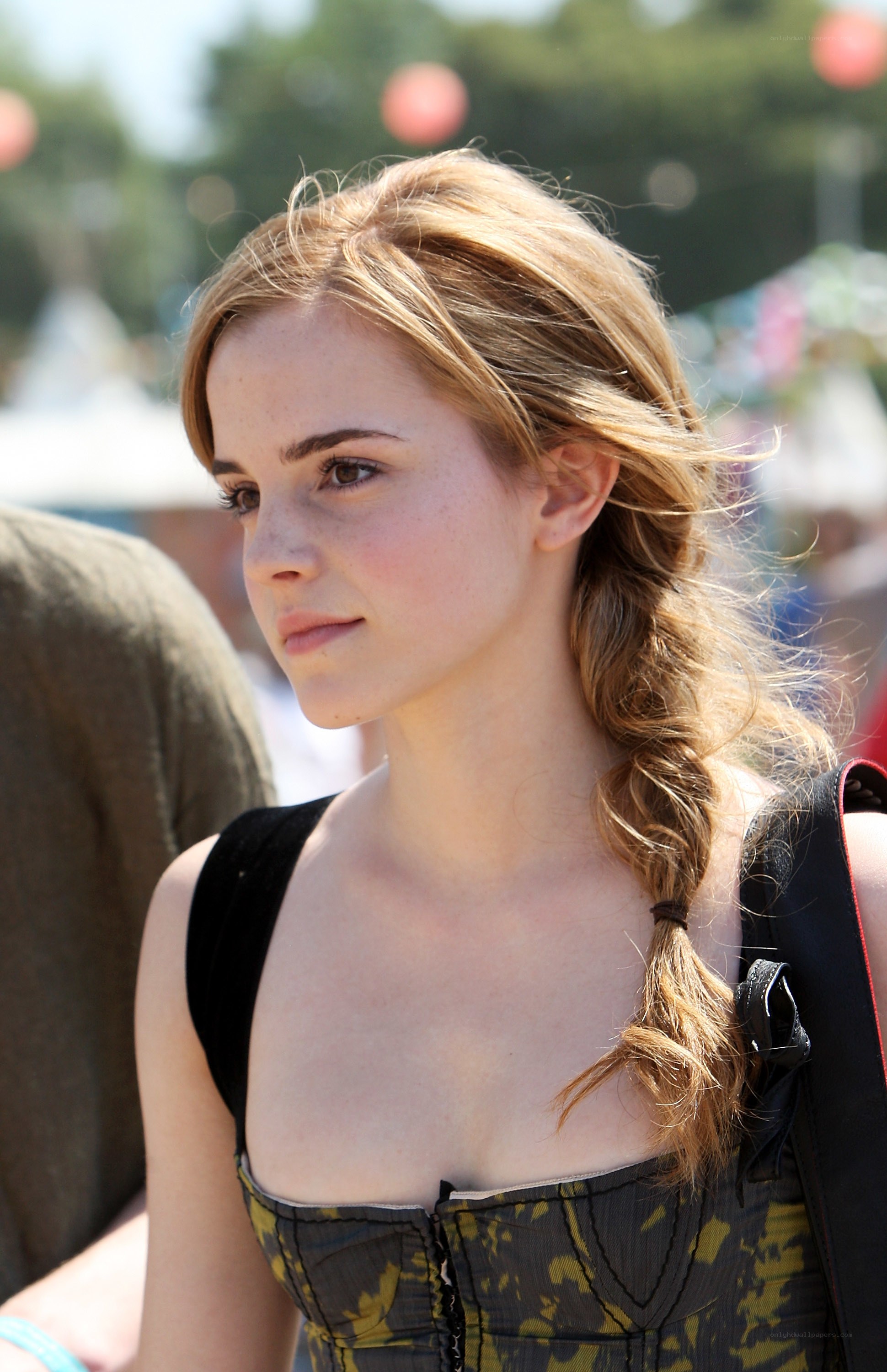 Emma Watson at outdoor event