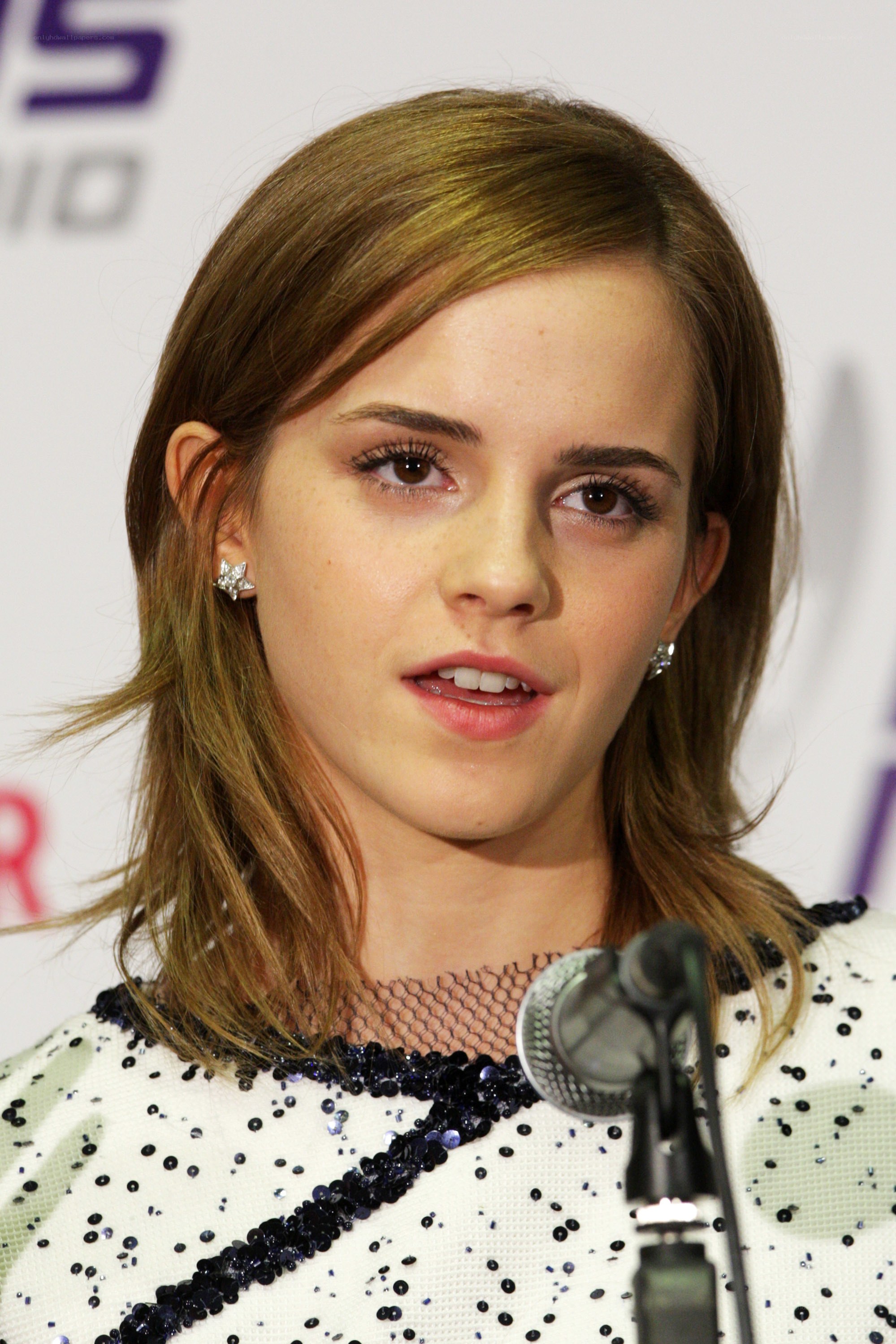 Emma Watson at press event