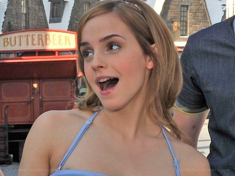 Emma Watson at Universal Studios