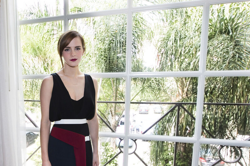 Emma Watson by window