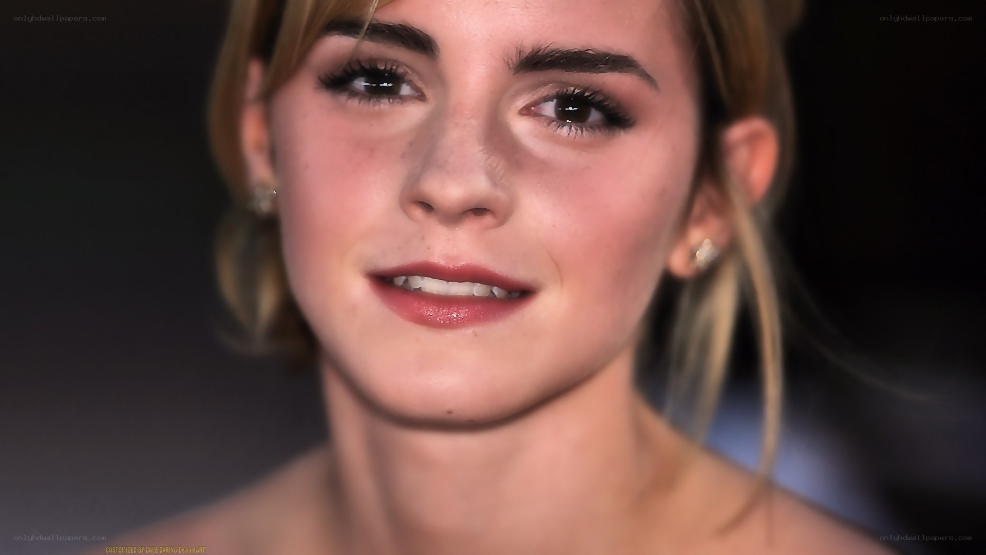 Emma Watson close-up portrait