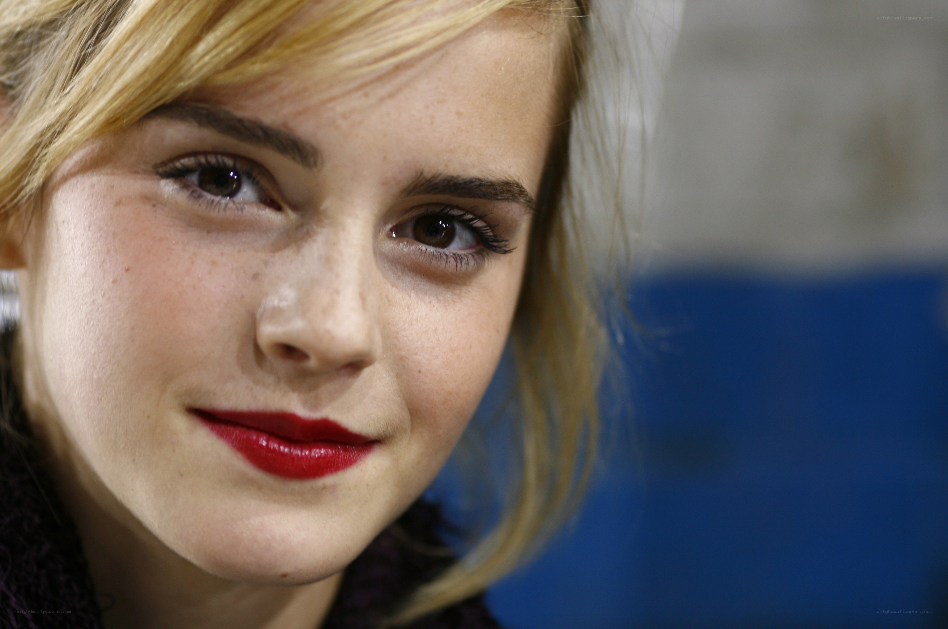 Emma Watson close-up portrait