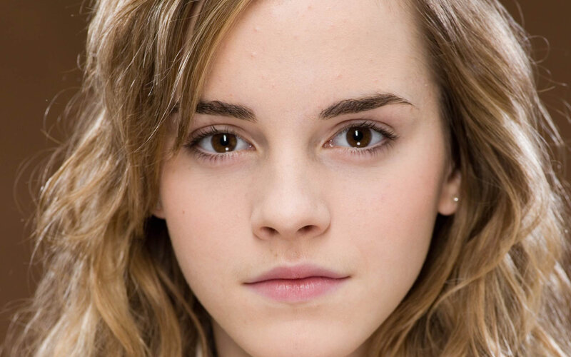 Emma Watson close-up portrait