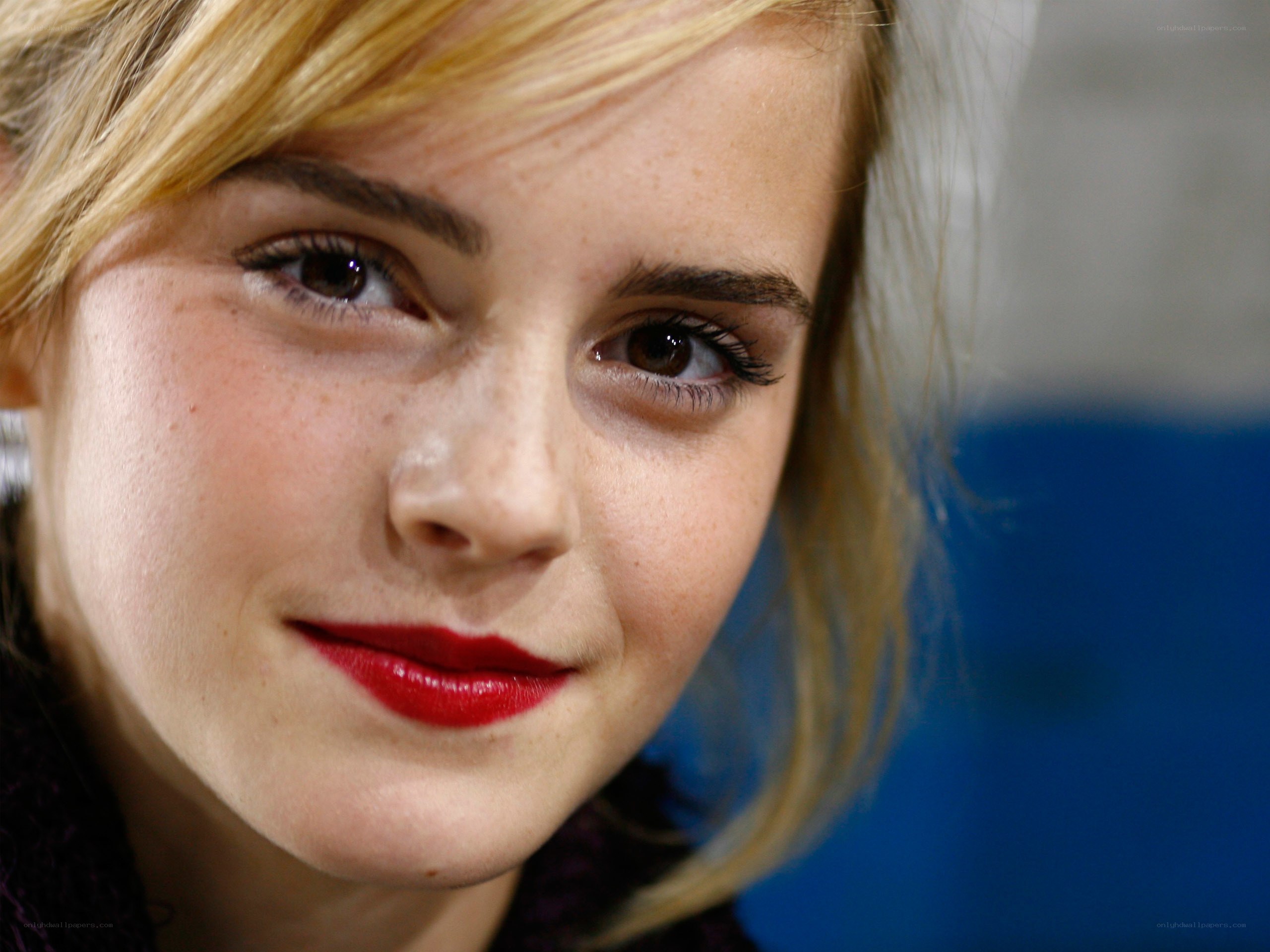 Emma Watson close-up portrait