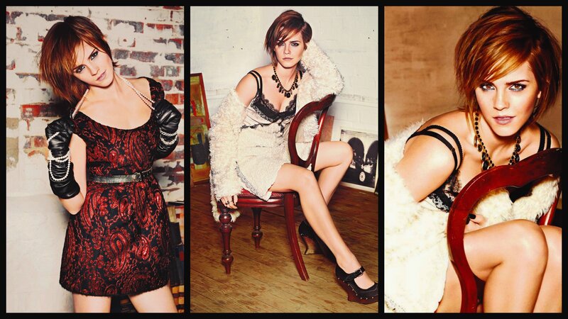 Emma Watson fashion photoshoot