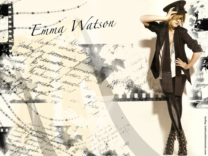 Emma Watson fashion portrait