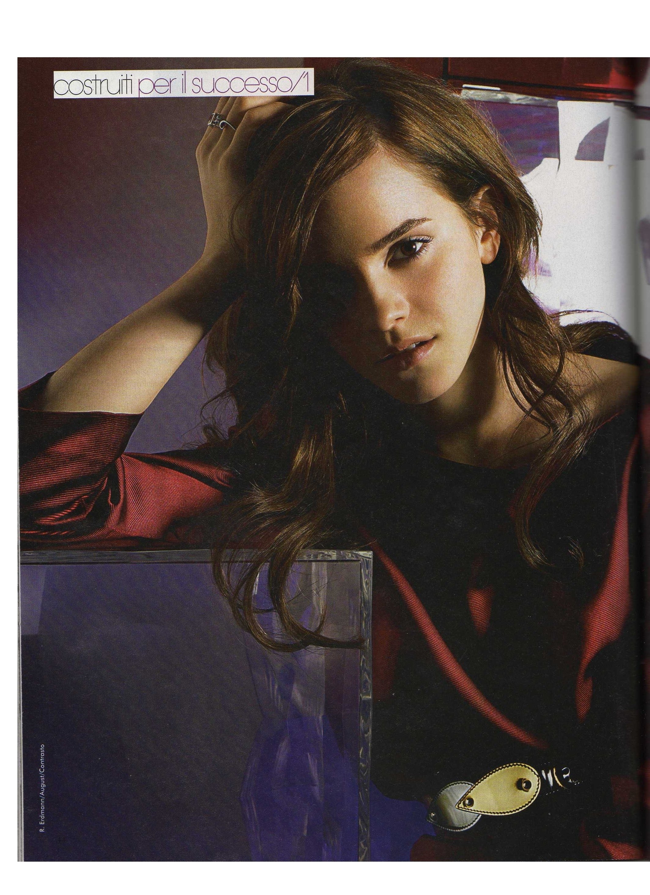 Emma Watson fashion portrait
