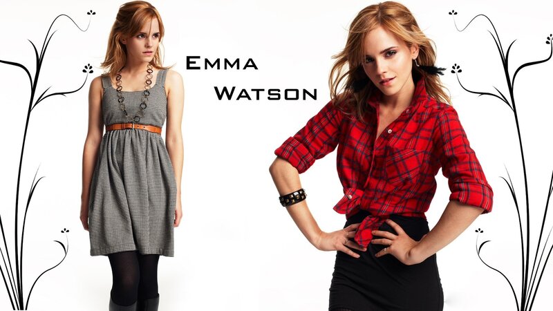 Emma Watson fashion portraits