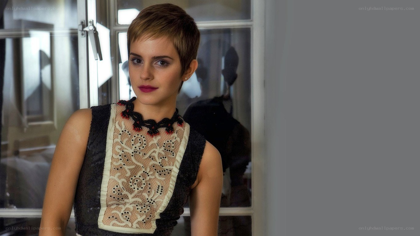 Emma Watson in a stylish dress