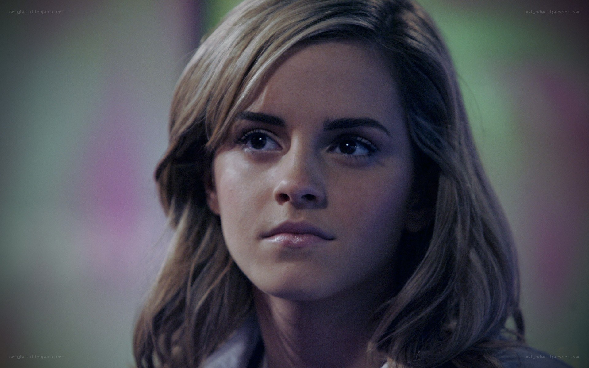 Emma Watson in a thoughtful moment