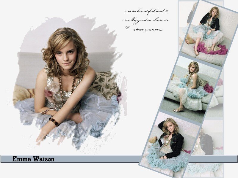 Emma Watson in Dress