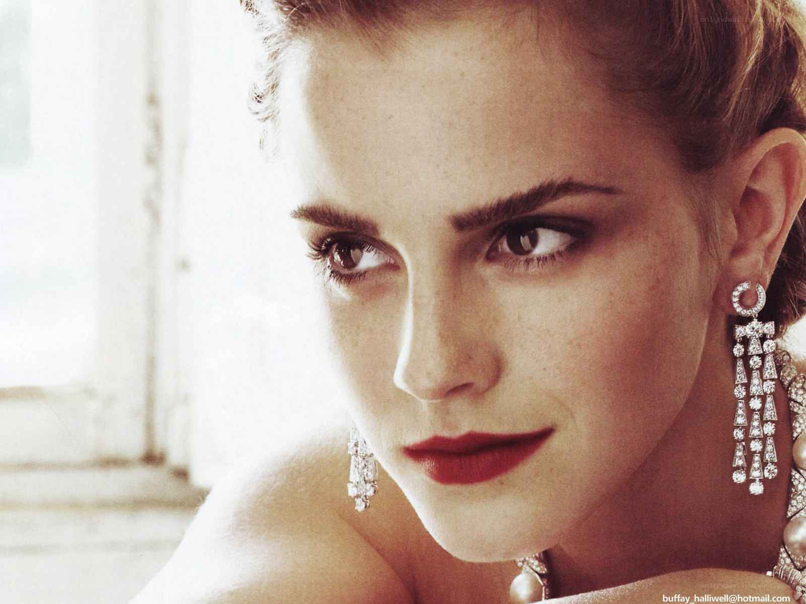 Emma Watson in elegant portrait