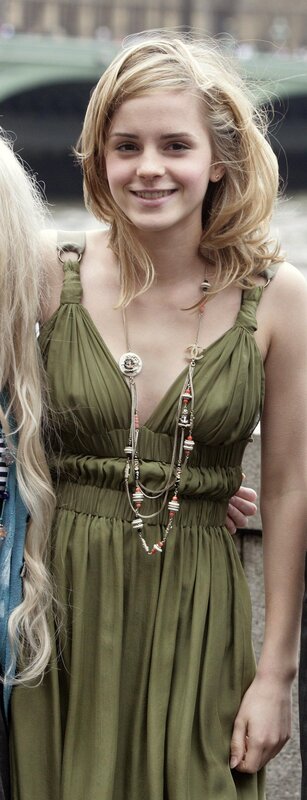 Emma Watson in green dress