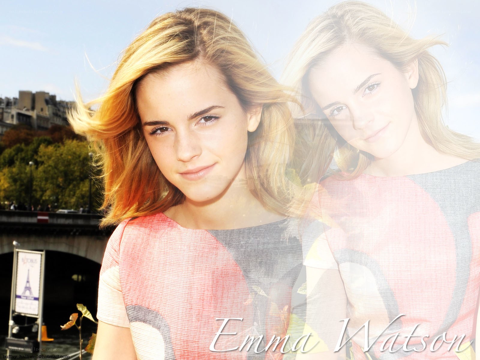 Emma Watson in Paris
