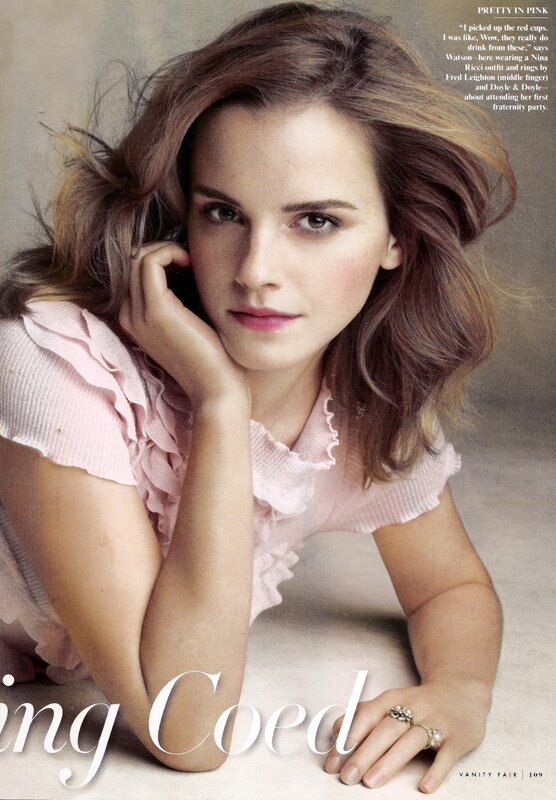 Emma Watson in pink