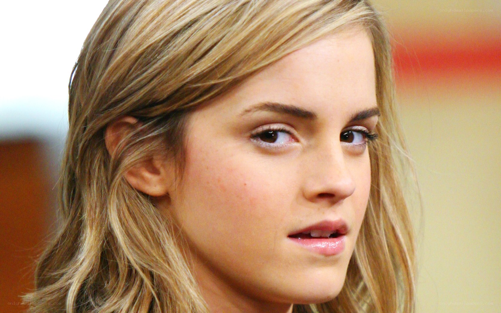 Emma Watson in profile