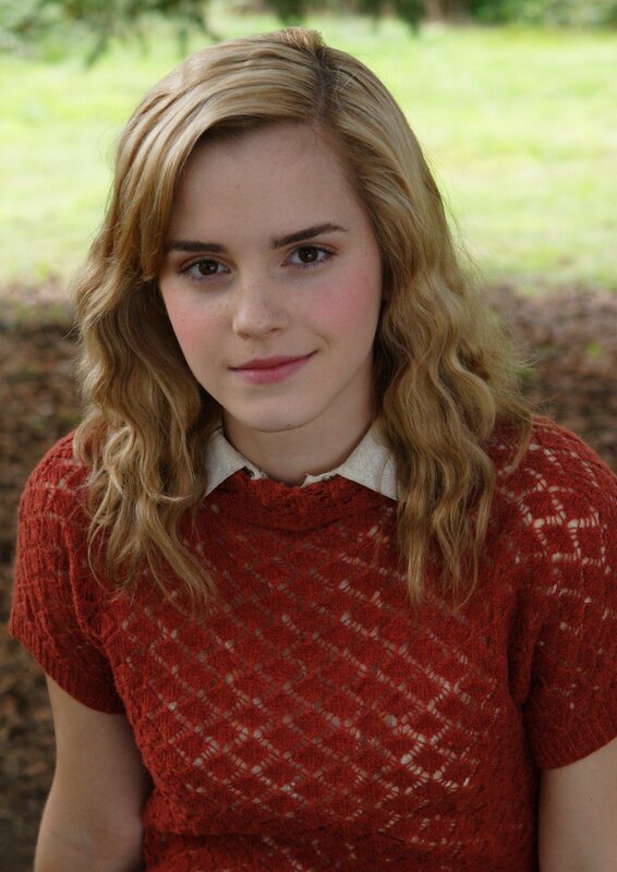 Emma Watson in red sweater