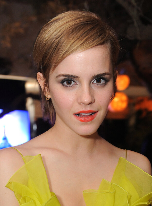 Emma Watson in yellow dress