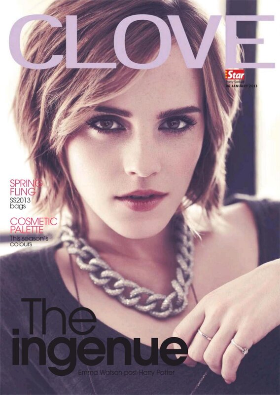 Emma Watson on Clove magazine