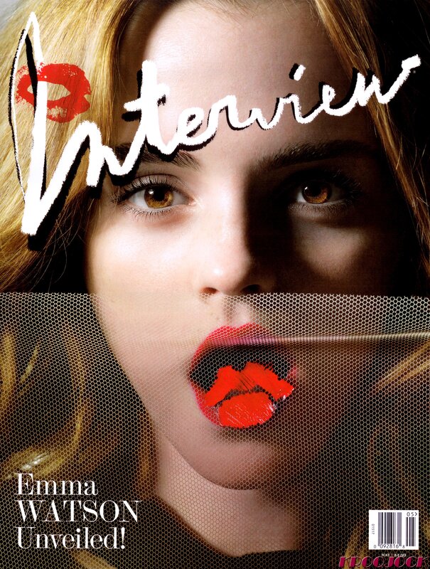 Emma Watson on magazine cover