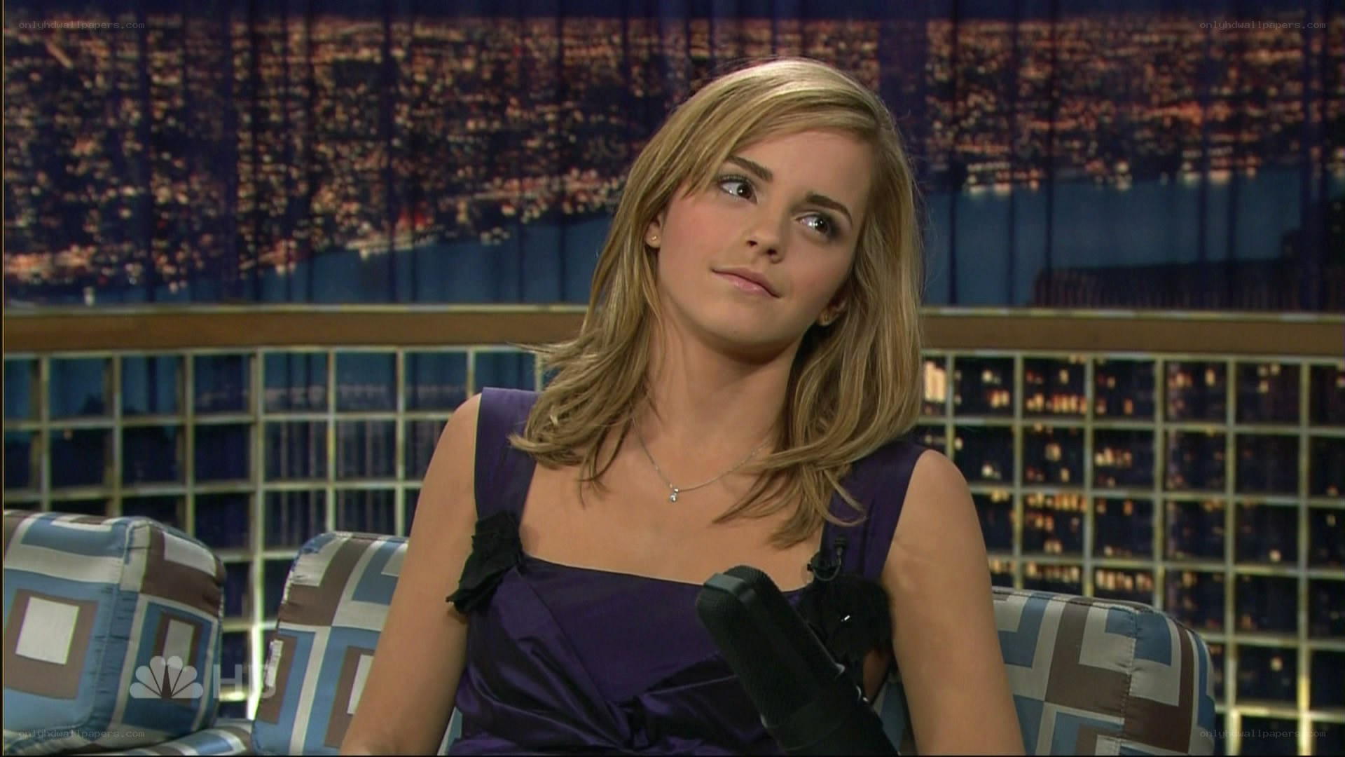 Emma Watson on talk show