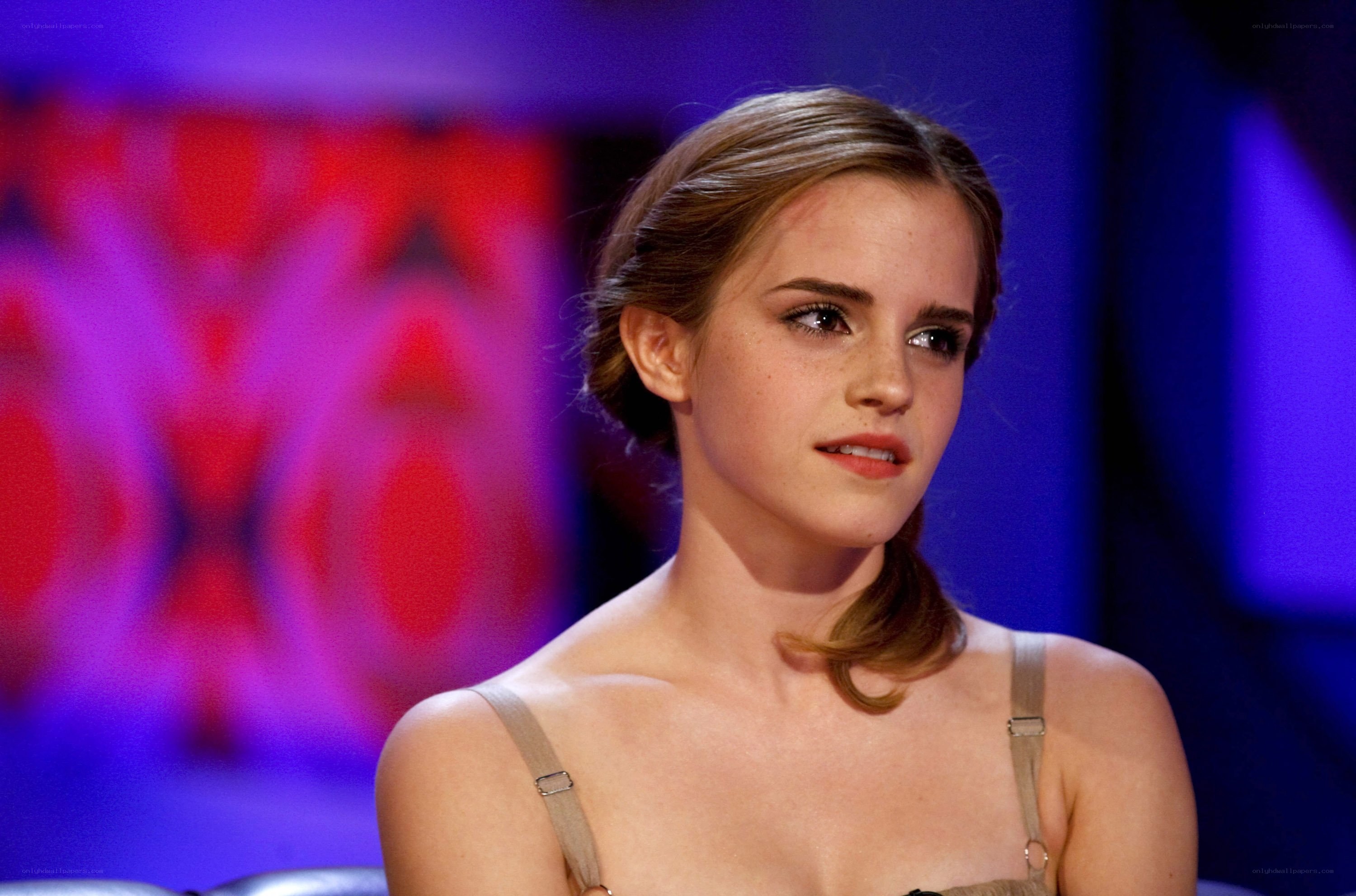 Emma Watson on talk show